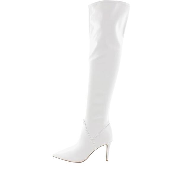 Jessica Simpson Women's Abrine Over The Knee Boots White Size 10 - Picture 2 of 5